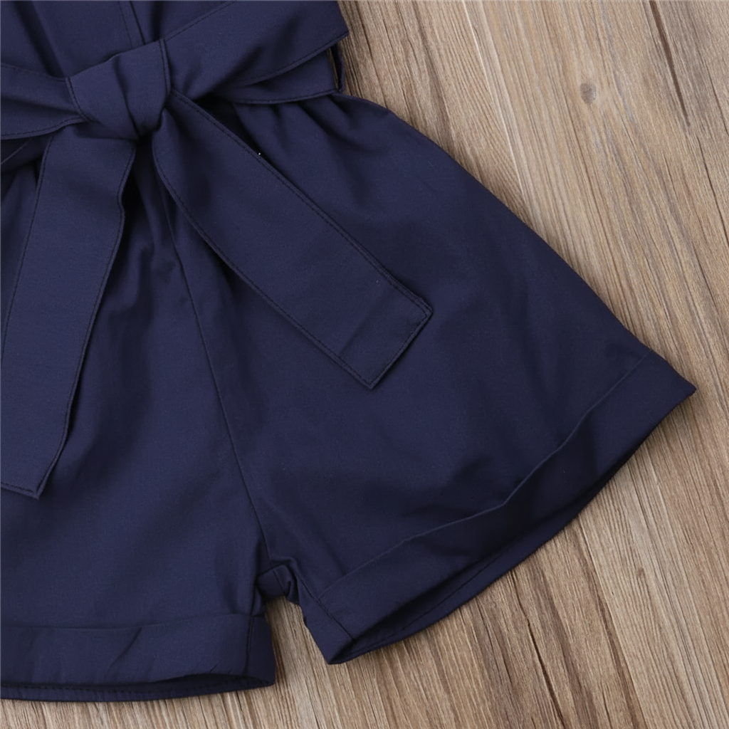 LittleLady – Elegancia y tendencias  – Mono con cinturilla con lazo