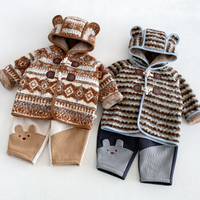 Thumbnail for LittleWarm – Acogedor y elegante: abrigo de invierno con diseño Fair Isle