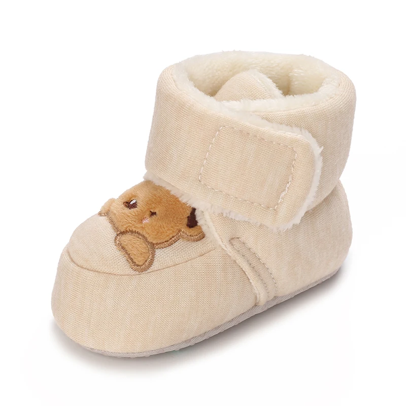 TinyBoots – Acogedoras y cómodas: zapatitos de felpa para bebés para el invierno