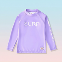 Thumbnail for SunShield – Protectora y flexible: camiseta de surf para niños con manga larga y UPF 50+.