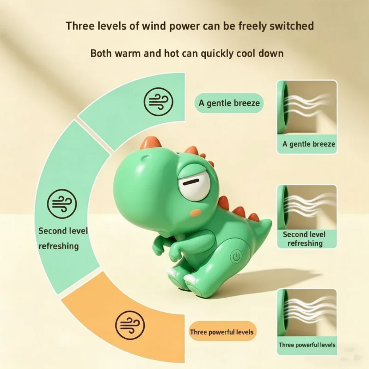 FoodBreeze – Inteligente y útil: soplador y enfriador portátil para comida caliente
