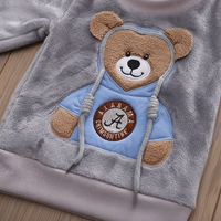 Thumbnail for CozyBear – Cálido y suave – Chándal infantil con estampado de ositos