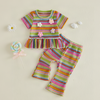 RainbowBloom – Colorido y adorable – Conjunto infantil «Flower Power»