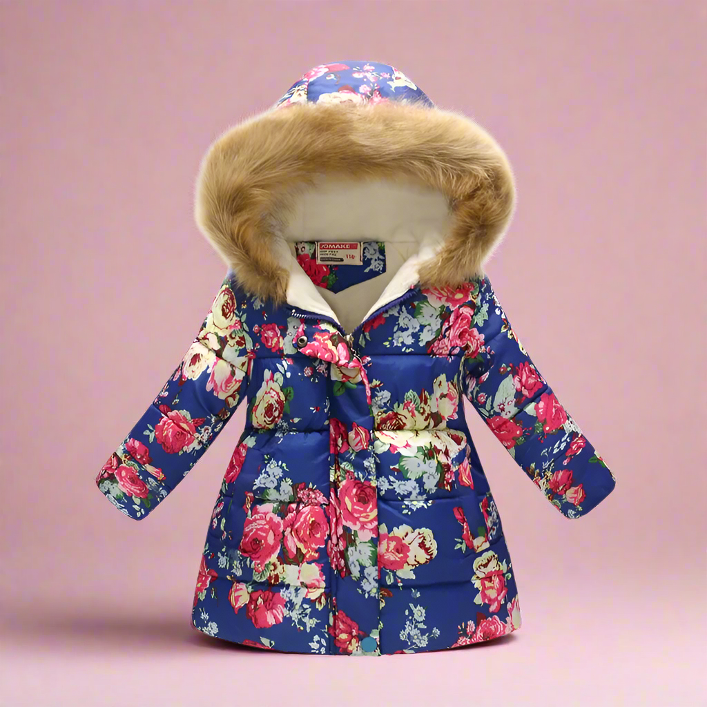 CozyTrend – Elegante y acogedor: abrigo acolchado de invierno para niñas