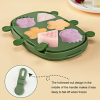 Thumbnail for LollyFun – Creativo y práctico: molde de silicona para helados con recipiente para guardarlos