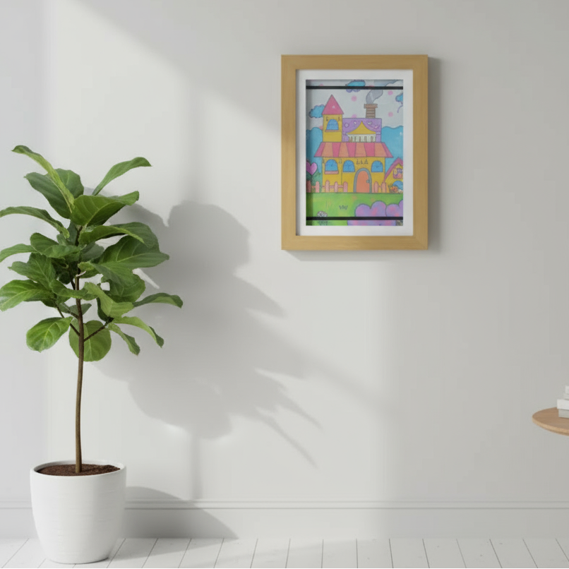 LittleGallery – Divertido y educativo – Marco artístico A4