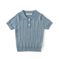 Thumbnail for MiniLuxe – Elegante y cómoda: camiseta polo de tejido de punto