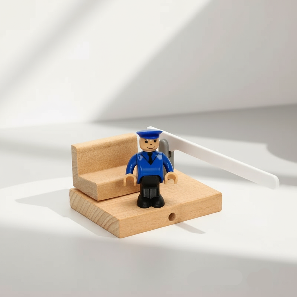 Woods – Elegante y educativo - Juego de madera de transporte público