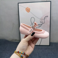 Thumbnail for MiniChic – Elegancia y estilo – Pantuflas infantiles con lazo
