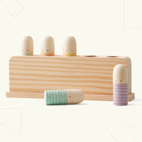 Thumbnail for Color Spring: jugar y desarrollarse: juguetes sensoriales de madera para bebés