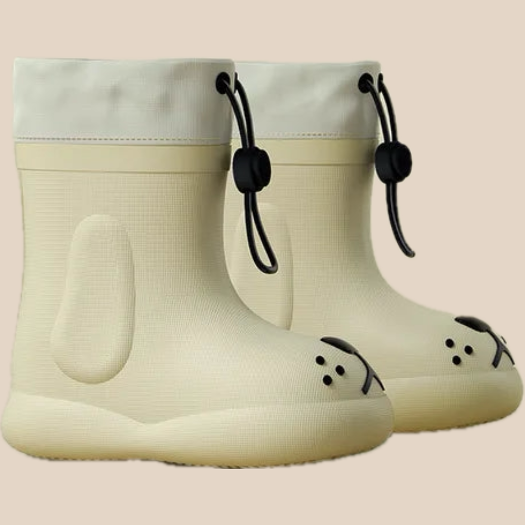 PuddlePaws Kids – Impermeables y juguetonas - Botas de lluvia Woof