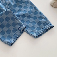 Thumbnail for DenimCheck – Cómodos y modernos: pantalones infantiles con estampado de cuadros