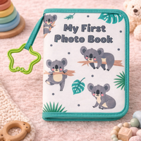 Thumbnail for Baby Photo Album – Suave y nostálgico – Álbum de fotos de tela