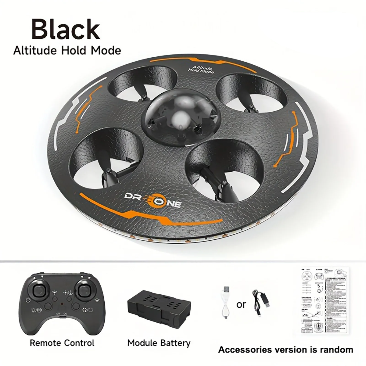 AeroQuest – LED & RC – Dron OVNI flotante