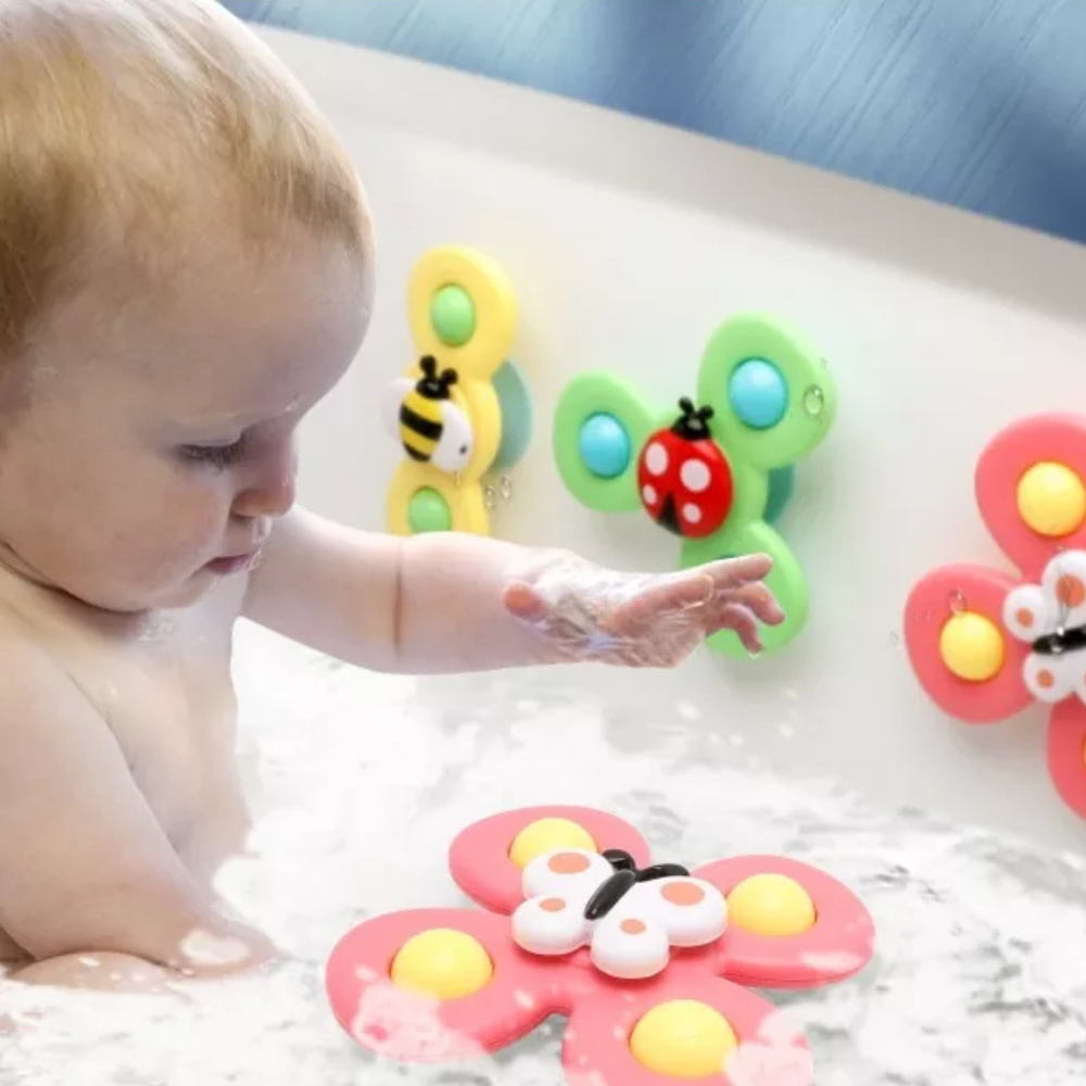 Bath Spinner ™ | Haz que el baño sea divertido - Juguetes giratorios para el baño