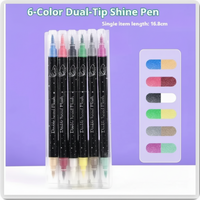 Thumbnail for ArtShine – Colorido y brillante – Set de rotuladores de doble cara con purpurina y efectos luminosos