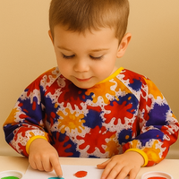 Thumbnail for ArtEase – Colorido y repelente al agua: delantal para pintar para niños