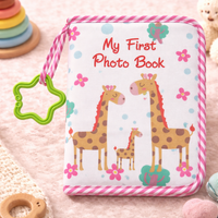Thumbnail for Baby Photo Album – Suave y nostálgico – Álbum de fotos de tela