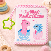Thumbnail for Baby Photo Album – Suave y nostálgico – Álbum de fotos de tela