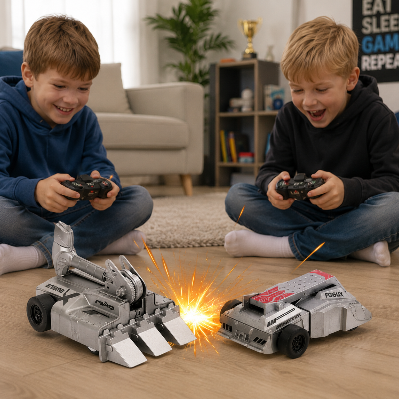 BattleCars – Resistente y duradero – Set de coche blindado RC