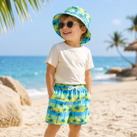Thumbnail for Beach Set – Colorido y elegante: bañador estampado y gorro