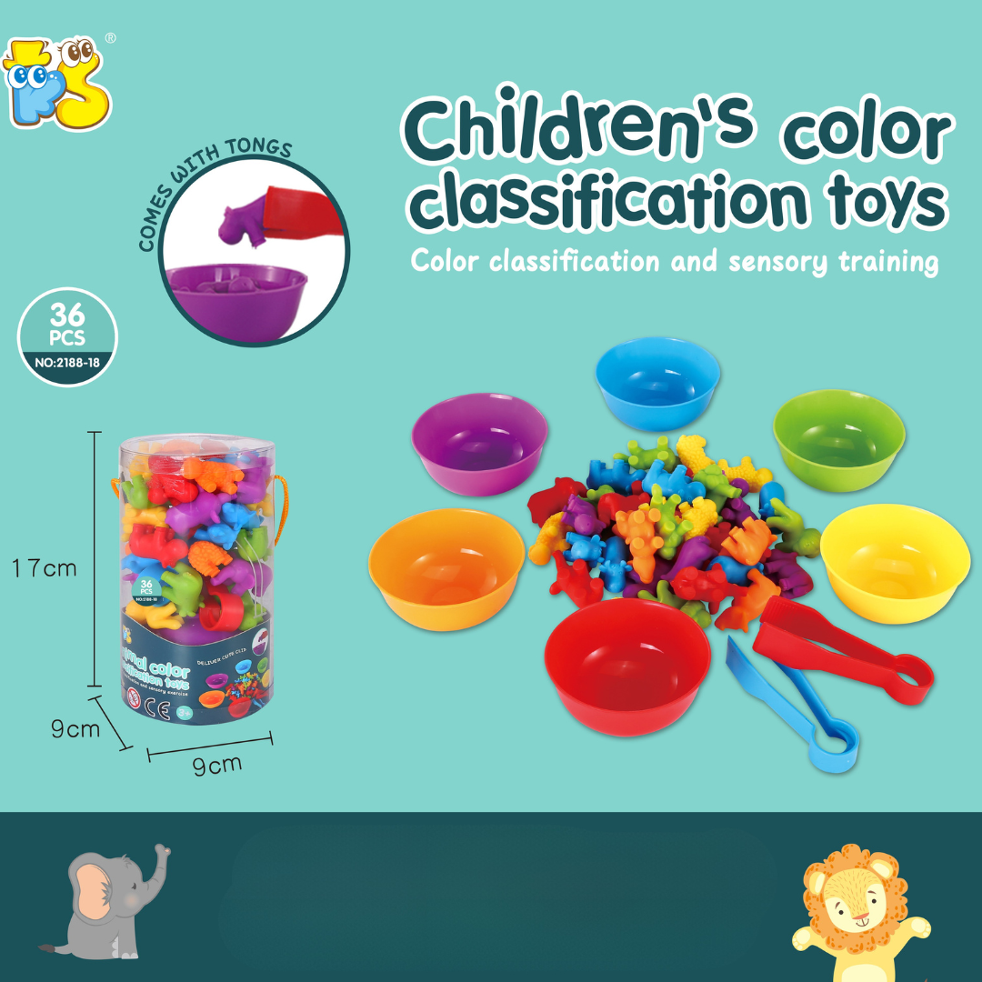 Rainbow Teddy Bears Toys™ - Educativos y creativos - Osos contadores arco iris