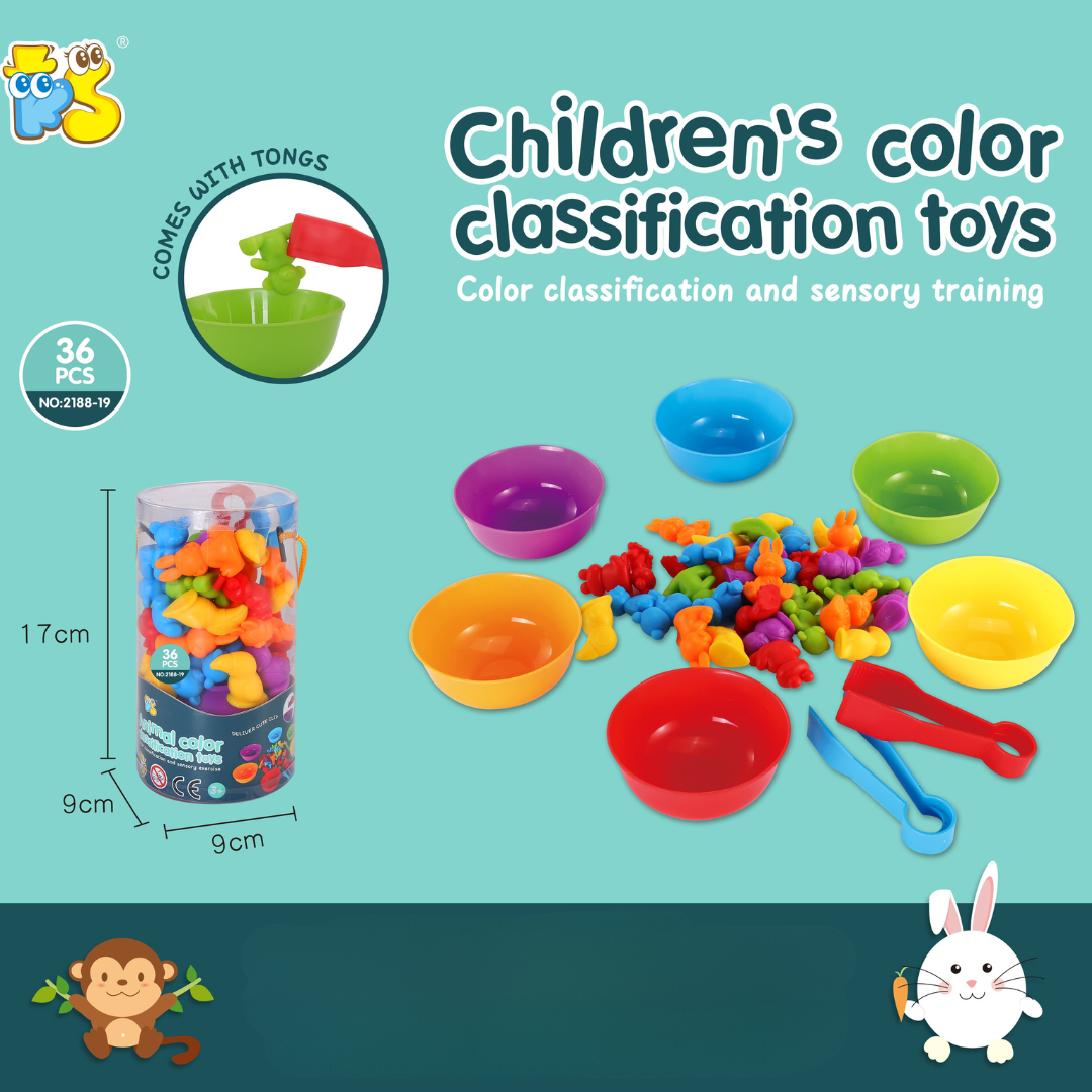 Rainbow Teddy Bears Toys™ - Educativos y creativos - Osos contadores arco iris