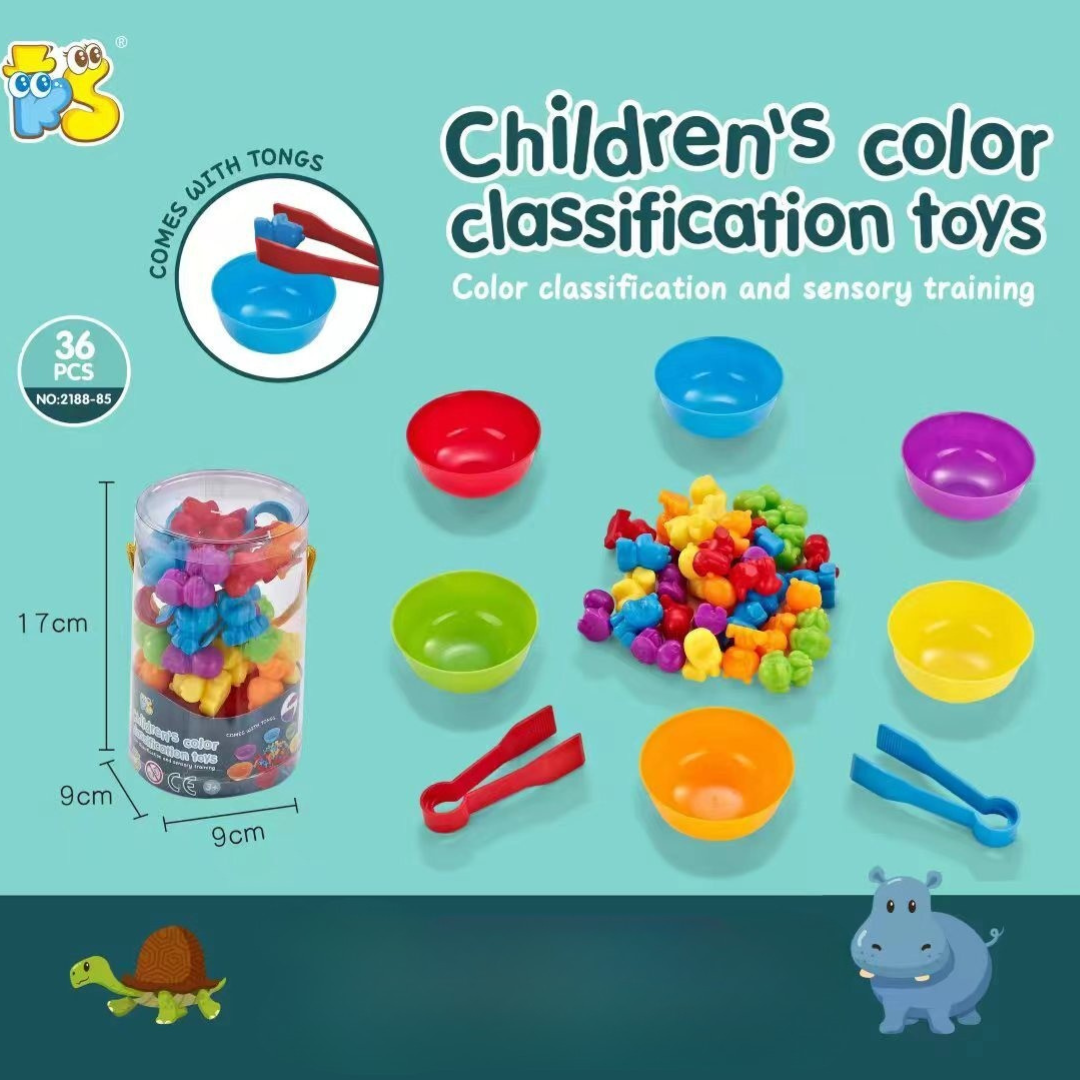 Rainbow Teddy Bears Toys™ - Educativos y creativos - Osos contadores arco iris