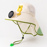 Thumbnail for HappyShade – Protección solar y refrigeración – Sombrero de verano para niños con ventilador