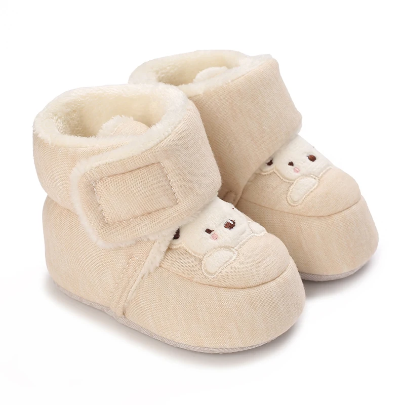 TinyBoots – Acogedoras y cómodas: zapatitos de felpa para bebés para el invierno