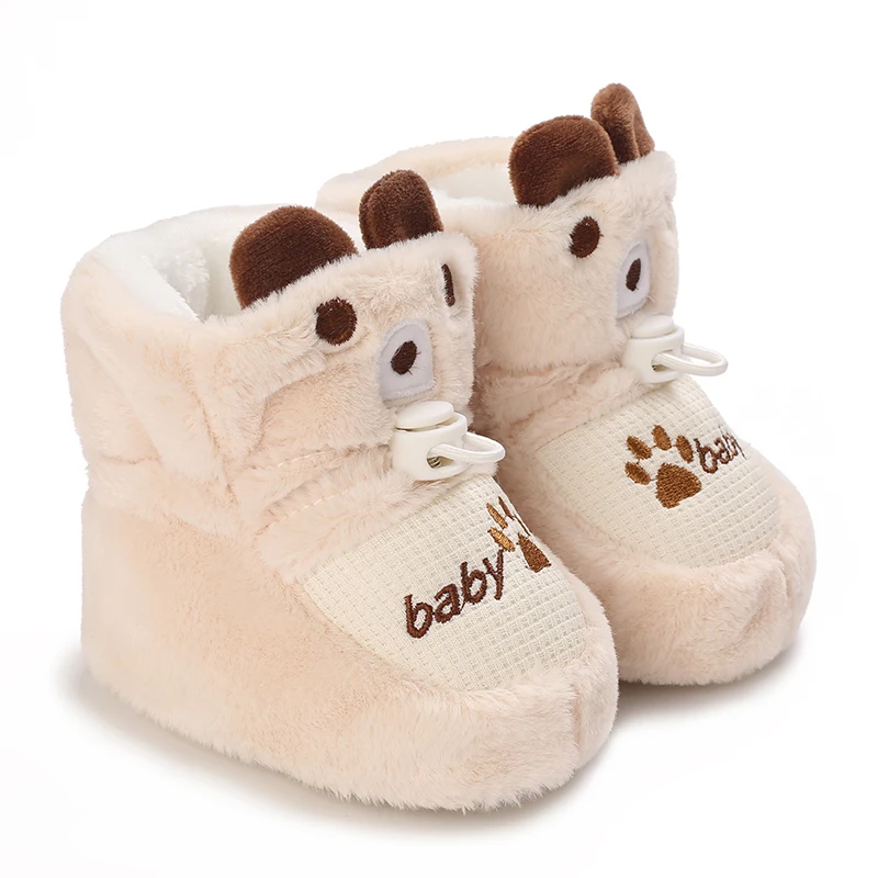 TinyBoots – Acogedoras y cómodas: zapatitos de felpa para bebés para el invierno