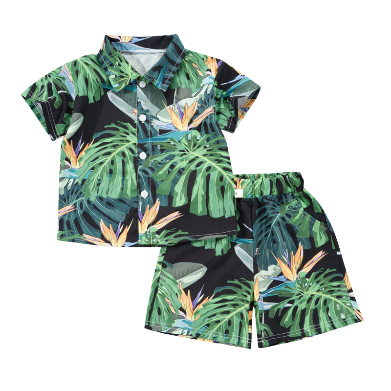 Mini Fashion™ - Fresco y alegre - Conjunto Floral Niños