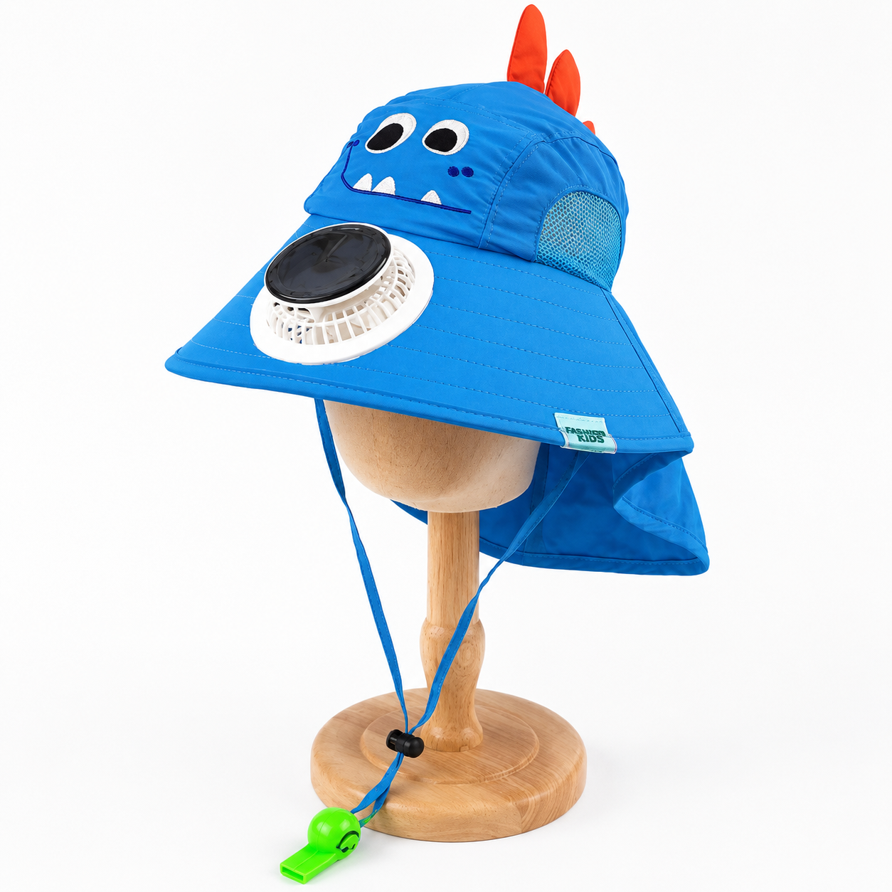 HappyShade – Protección solar y refrigeración – Sombrero de verano para niños con ventilador