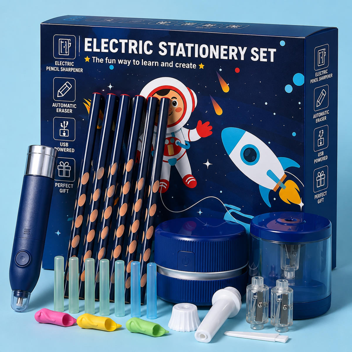 FunArt – Creativo y educativo – Set de escritura con lápiz eléctrico