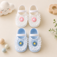 Thumbnail for SweetFeet – Suaves y monísimas: calcetines de bebé con flores y encaje