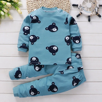 Thumbnail for SleepBuddy – Suave y cómodo – Conjunto de pijama infantil de manga larga