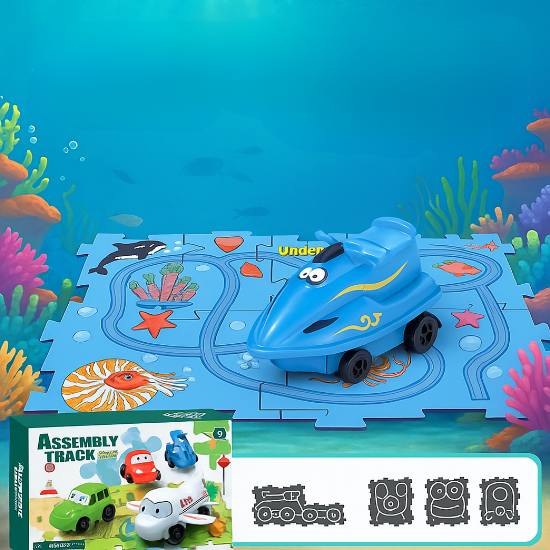 Car Track™ - Construir y jugar - Pista de coches armable