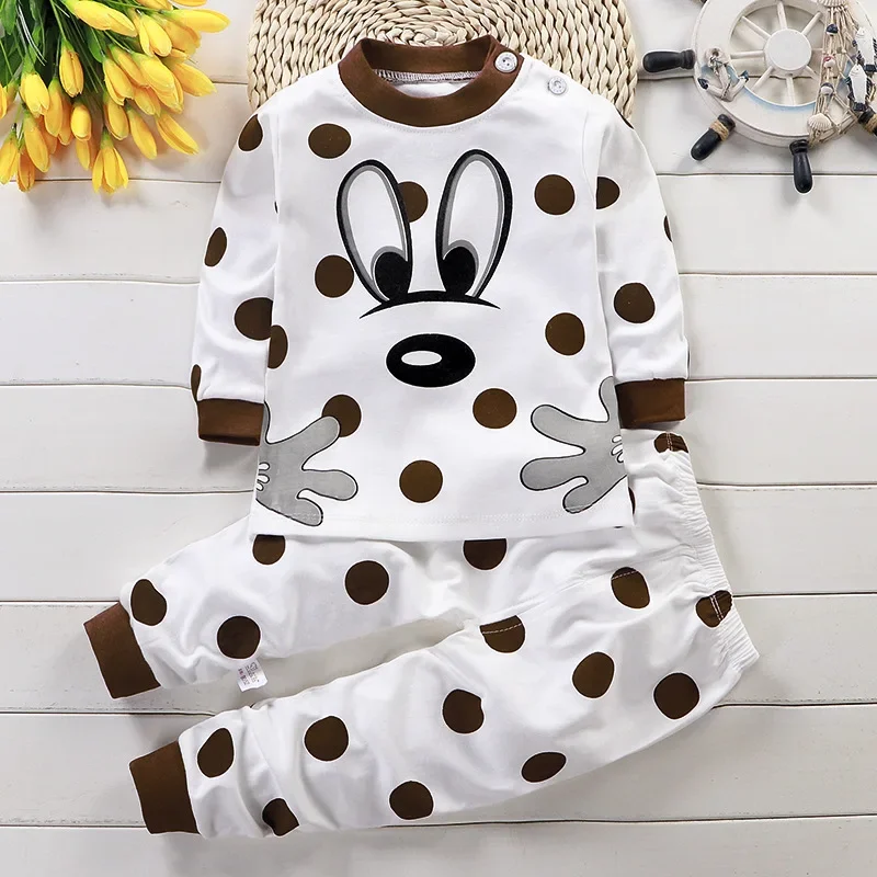 SleepBuddy – Suave y cómodo – Conjunto de pijama infantil de manga larga