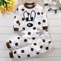Thumbnail for SleepBuddy – Suave y cómodo – Conjunto de pijama infantil de manga larga