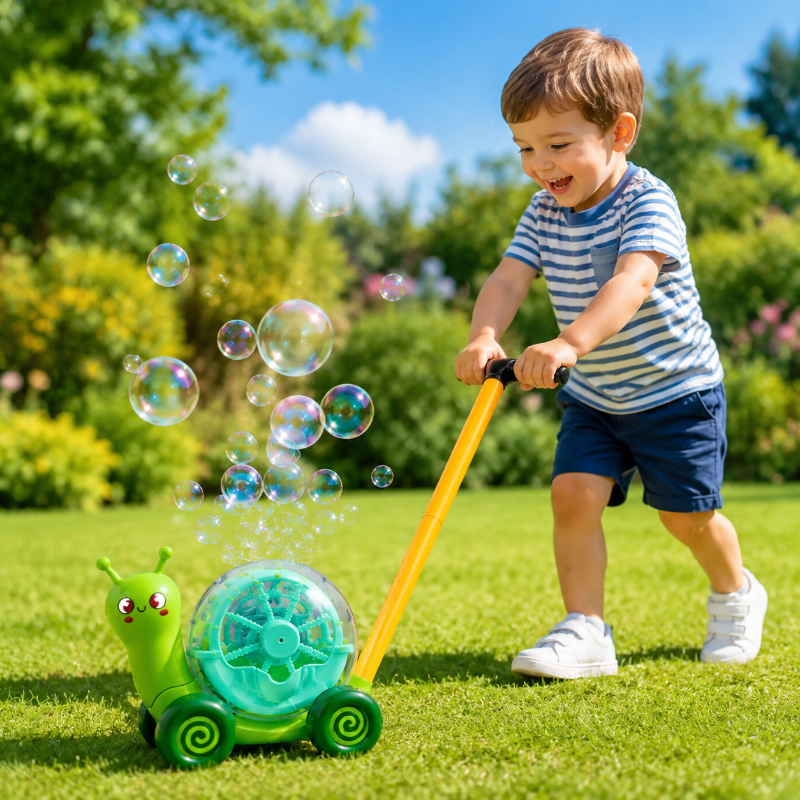 BubbleBuddy – Divertido e interactivo – Caracol burbujeador