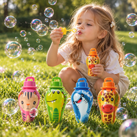 Thumbnail for BubblePals – Alegre y divertido – Mini máquina de pompas antiderrame con diseño de animales
