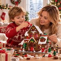 Thumbnail for ChristmasHome – Festivo y creativo – Kit de construcción de una casita navideña