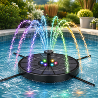 Thumbnail for Solar LED Fountain Toy – Lúdico e interactivo – Fuente de juguetes acuáticos