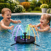 Solar LED Fountain Toy – Lúdico e interactivo – Fuente de juguetes acuáticos