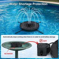 Thumbnail for Solar LED Fountain Toy – Lúdico e interactivo – Fuente de juguetes acuáticos