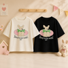 SunnyKids – Cómoda y monísima: camiseta oversize con estampado de dibujos animados