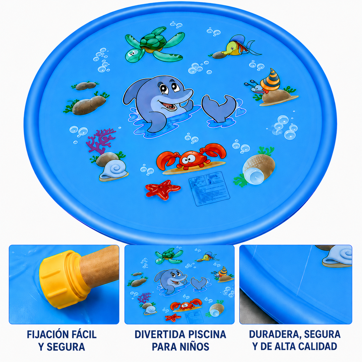 Water Fun Pad™ – Fiesta de verano Césped - Fuente Agua Piscina
