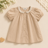 Thumbnail for Girls Summer Fashion Top – Ligero y cómodo – Top vintage para niñas