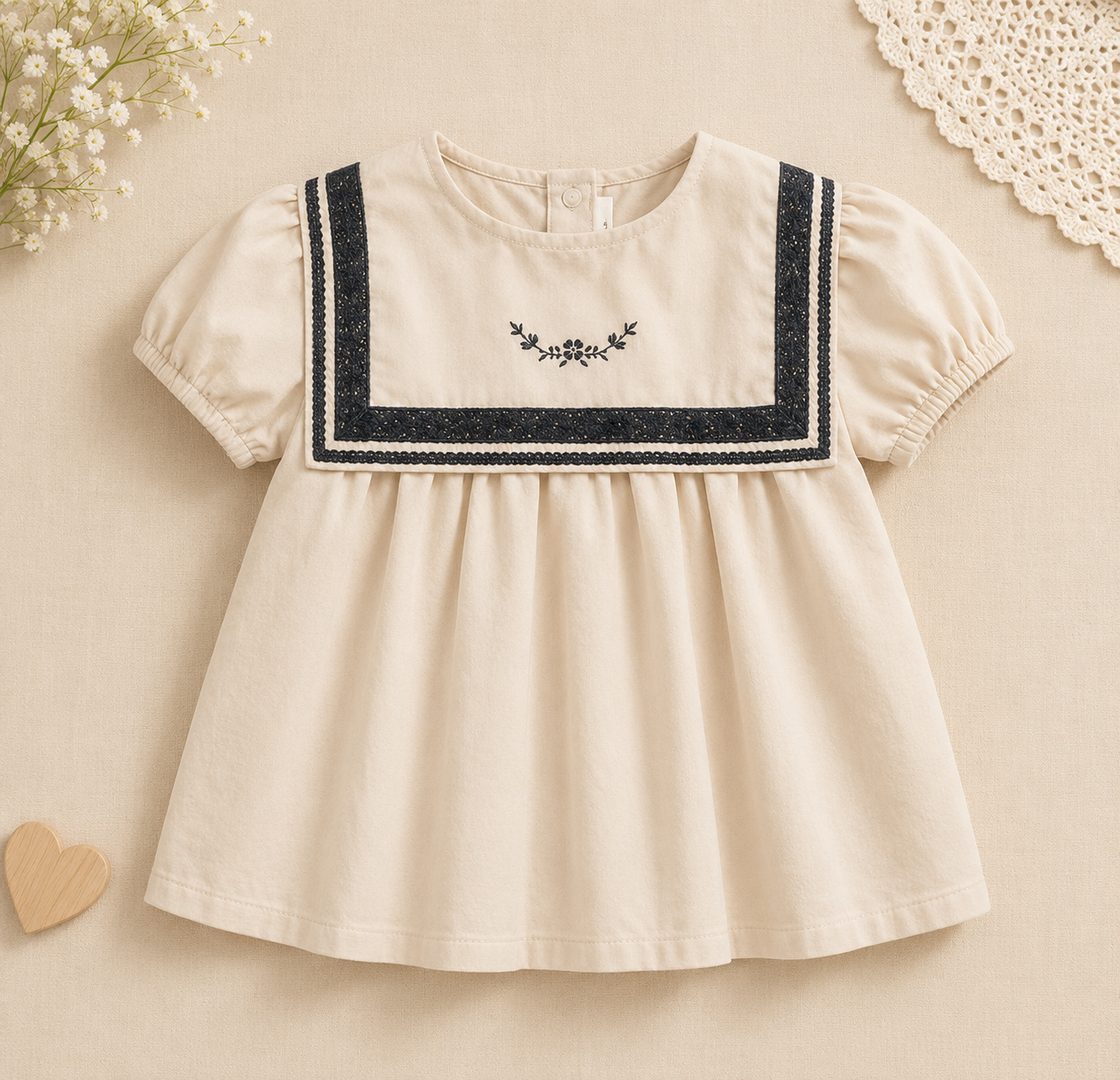 Girls Summer Fashion Top – Ligero y cómodo – Top vintage para niñas