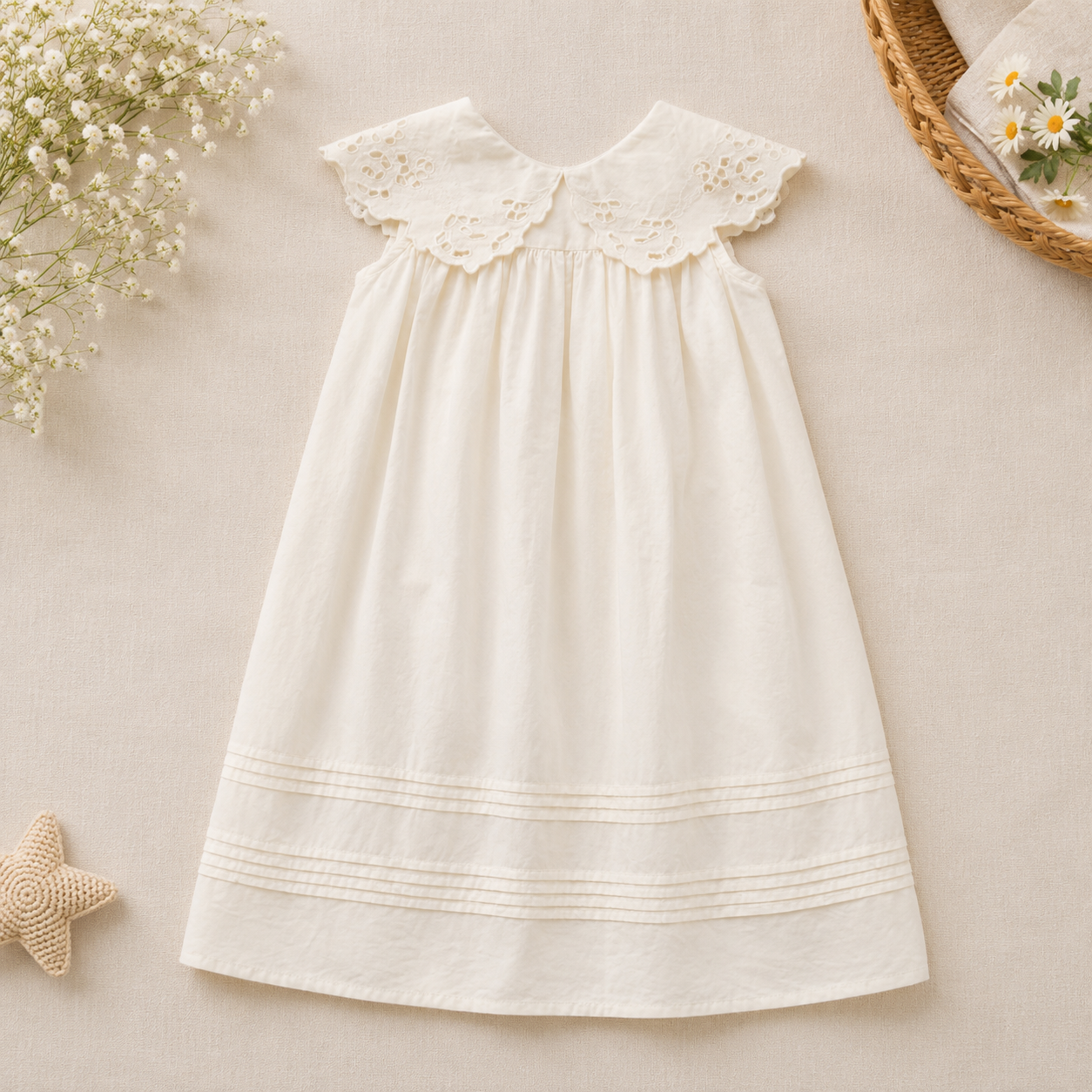 Lace Stitching Dress – Elegancia y comodidad: encaje y costuras